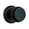 Brinks Commercial Brinks Push Pull Rotate Stafford Oil Rubbed Bronze Passage Knob KW1 1.75 in. 23041-150 - alternate 1